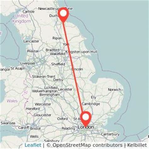 middlesbrough to london distance